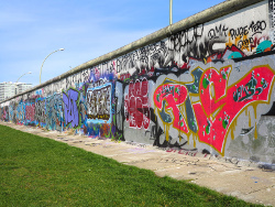 Ausschnitt der Berliner Mauer