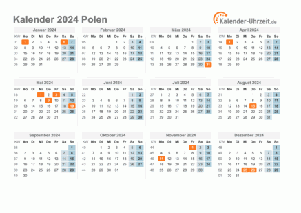 Polen Flugkalender 2025: Ein Leitfaden Für Die Planung Ihrer Reise - Kalender Feiertage 2025