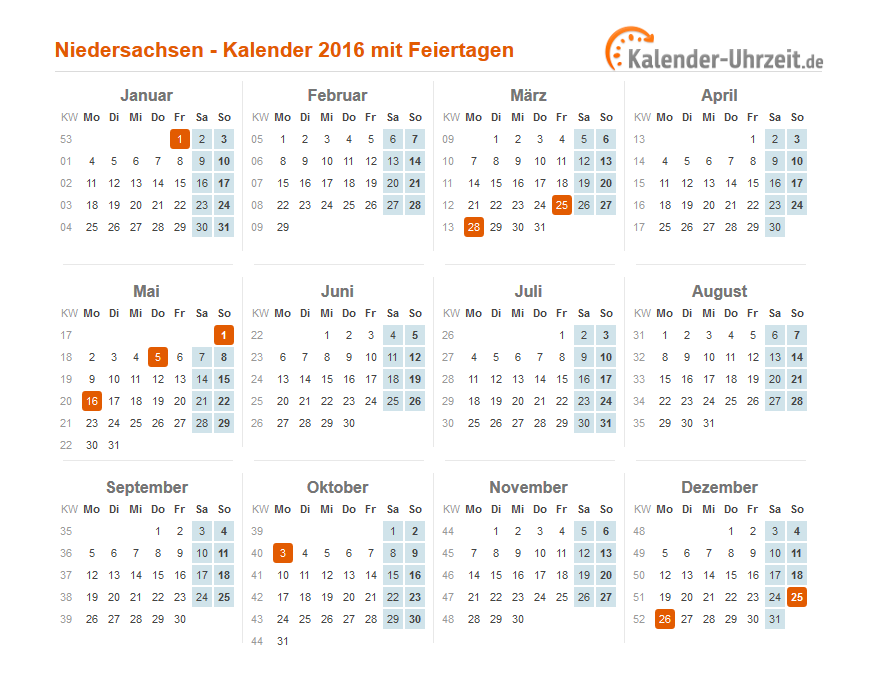 Niedersachsen kalender 2011 Osterferien Nordrhein