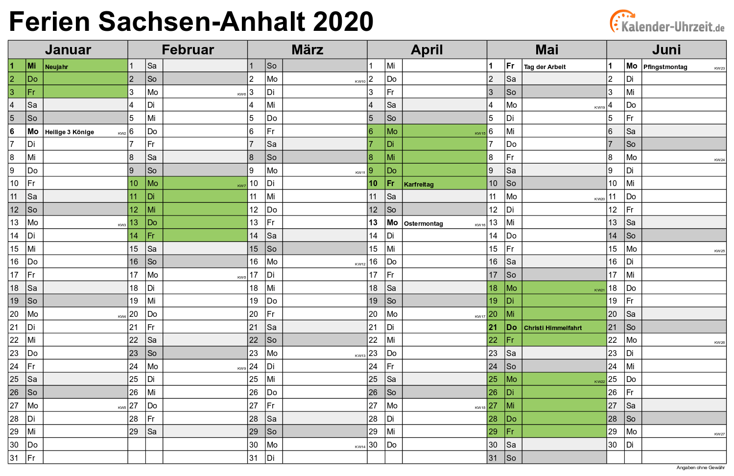 Sommerferien sachsen