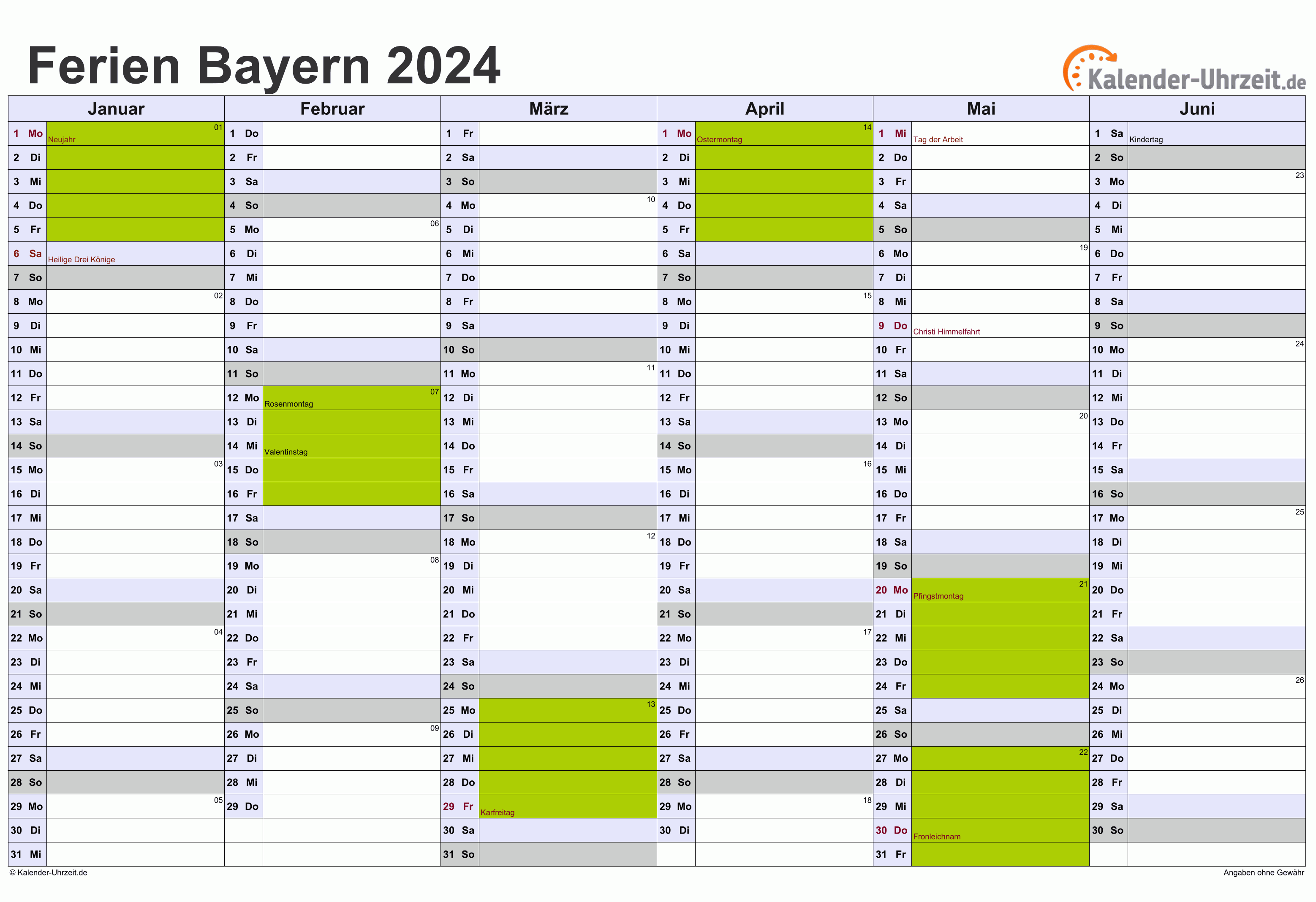 Kalender 2024 Schulferien Bayern Top Amazing Famous School Calendar