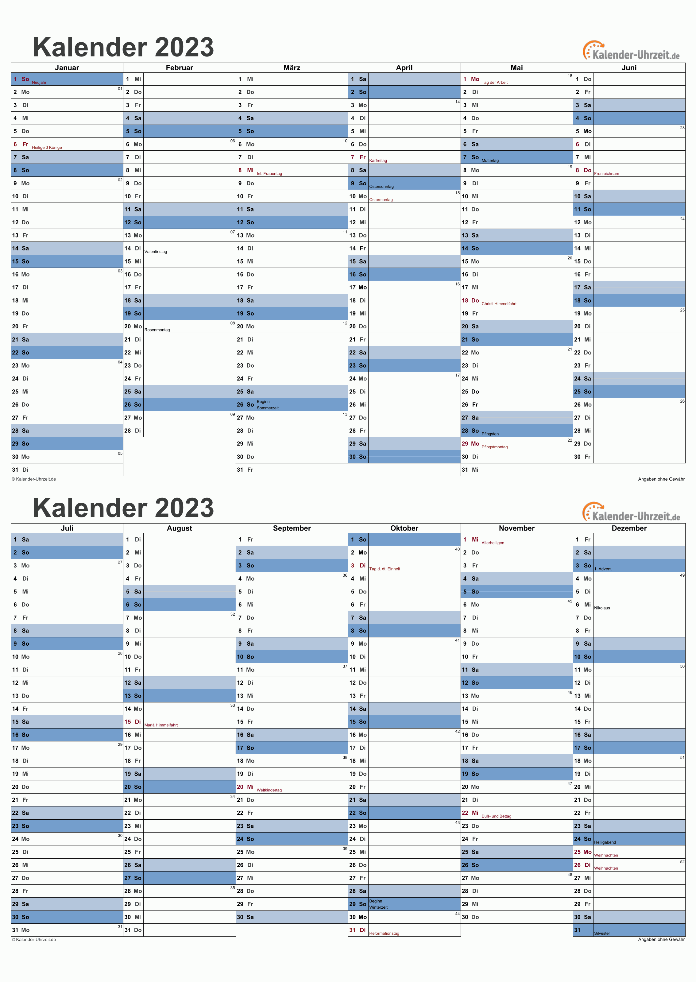 excel-kalender-2023-kostenlos