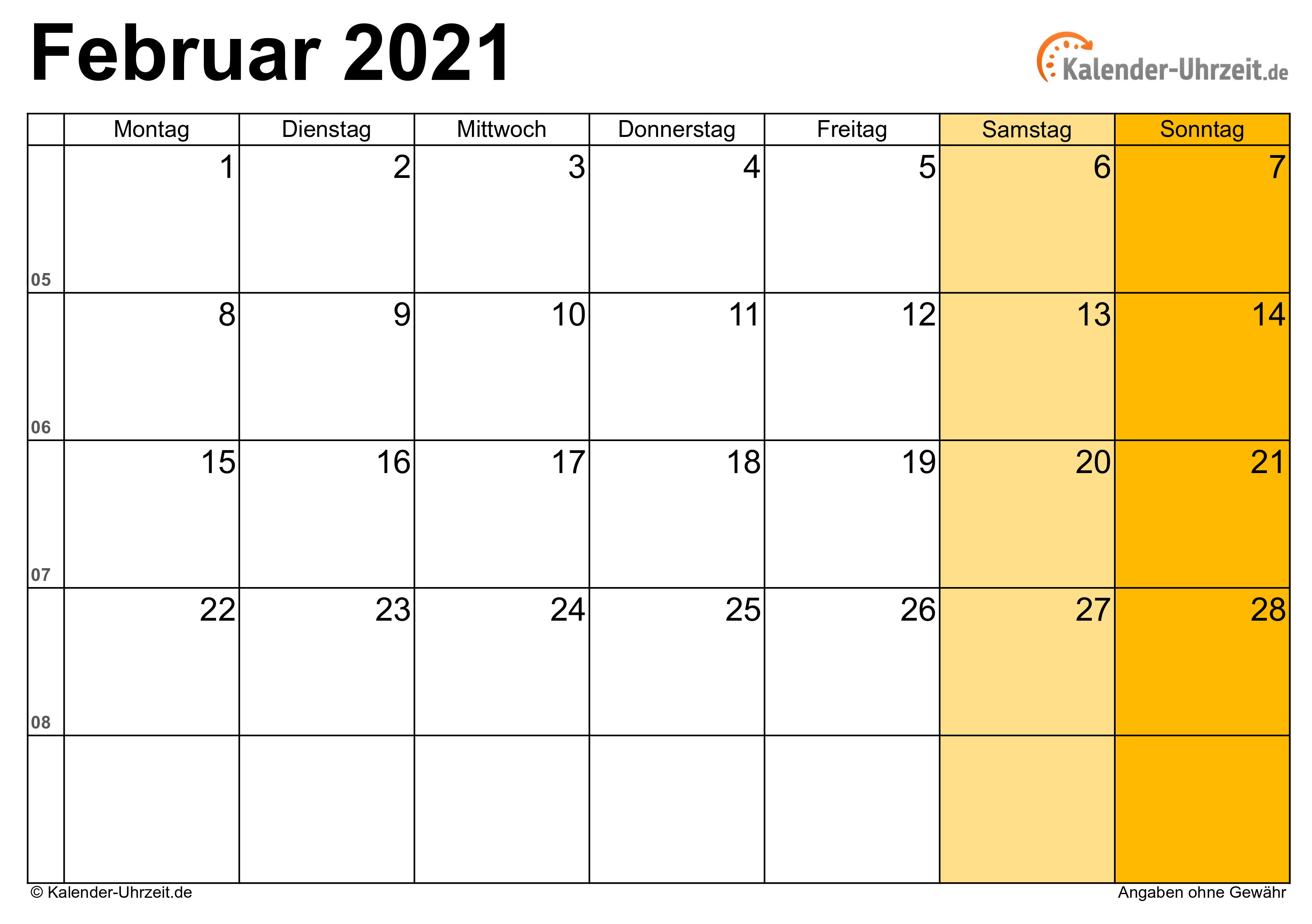 Kalender 2021 Nrw Mit Feiertagen Zum Ausdrucken ...