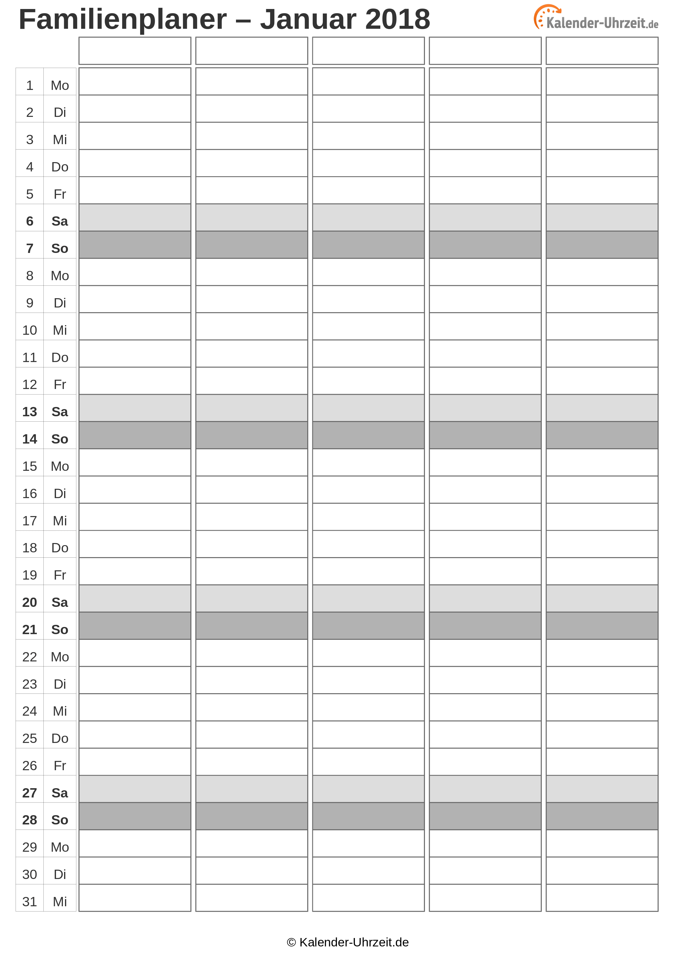 Kalender 18 Zum Ausdrucken Kostenlos