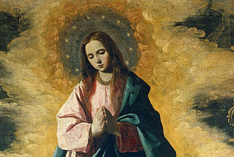 Unbefleckte Empfängnis der Maria Ausschnitt Unbefleckte Empfängnis (Francisco de Zurbarán)