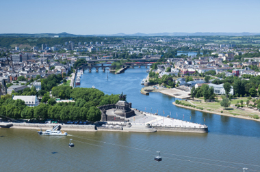 Rheinland-Pfalz Koblenz Deutsches Eck