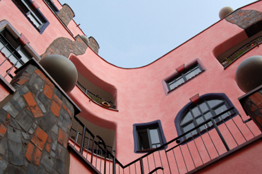 Sachsen-Anhalt Magdeburg Hundertwasser-Haus