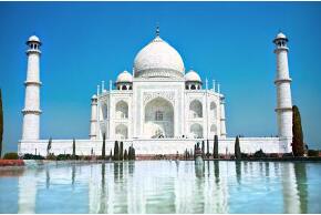 Beliebtes Reiseziel in den Winterferien: Indien Taj Mahal in Indien