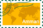 Briefmarke der Stadt Amman