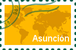 Briefmarke der Stadt Asuncion