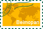 Briefmarke Belmopan Briefmarke der Stadt Belmopan