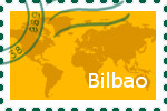 Briefmarke der Stadt Bilbao