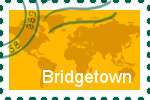 Briefmarke der Stadt Bridgetown
