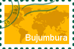 Briefmarke Bujumbura Briefmarke der Stadt Bujumbura