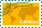 Briefmarke der Stadt Caracas