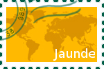 Briefmarke Jaunde Briefmarke der Stadt Jaunde