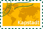 Briefmarke der Stadt Kapstadt