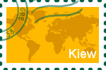 Briefmarke der Stadt Kiew