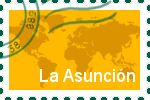 Briefmarke La Asunción Briefmarke der Stadt La Asunción