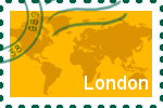 Briefmarke London Briefmarke der Stadt London