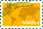Briefmarke der Stadt Malabo