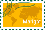 Briefmarke der Stadt Marigot