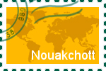 Briefmarke der Stadt Nouakchott