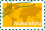 Briefmarke Nuku'alofa Briefmarke der Stadt Nuku'alofa