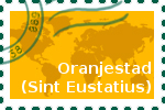 Briefmarke der Stadt Oranjestad (Sint Eustatius)