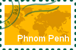 Briefmarke der Stadt Phnom Penh