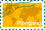 Briefmarke der Stadt Pjöngjang