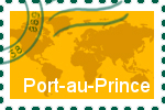 Briefmarke Port-au-Prince Briefmarke der Stadt Port-au-Prince