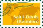 Briefmarke der Stadt Saint-Denis (Réunion)