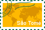 Briefmarke der Stadt São Tomé