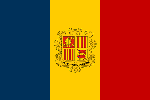 Flagge von Andorra