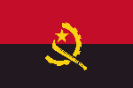 Flagge von Angola