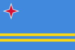 Flagge von Aruba