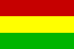 Flagge Bolivien Flagge von Bolivien
