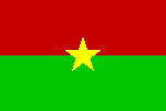Flagge Burkina Faso Flagge von Burkina Faso