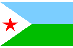 Flagge von Dschibuti