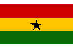 Flagge von Ghana