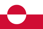 Flagge von Grönland