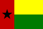 Flagge Guinea Bissau Flagge von Guinea Bissau