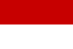Flagge Indonesien Flagge von Indonesien