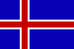 Flagge Island Flagge von Island