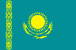 Flagge Kasachstan Flagge von Kasachstan