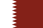 Flagge Katar Flagge von Katar