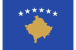 Flagge von Kosovo