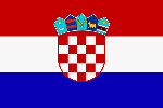 Flagge Kroatien Flagge von Kroatien