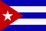 Flagge von Kuba